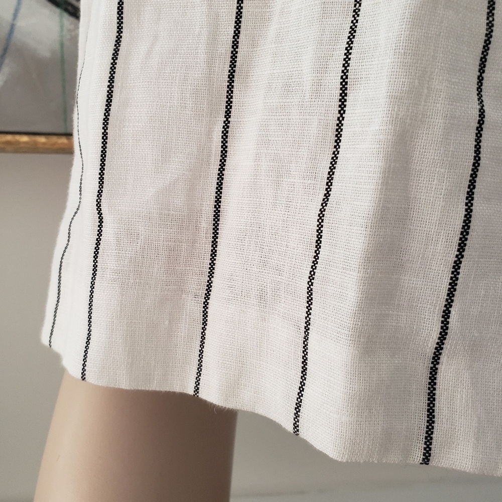 Contemporaine | NWOT Pure Linen Button-down Dress - Picture 6 of 7